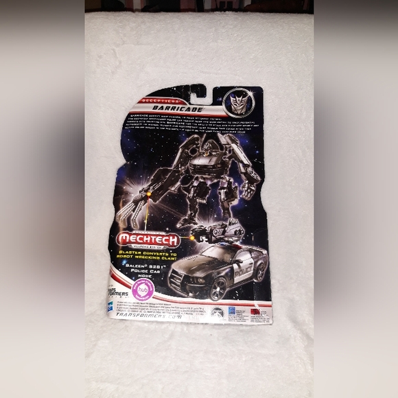 Transformers: Dark of the Moon MechTech Deluxe Weapons system Barricade 2010 - Picture 7 of 13